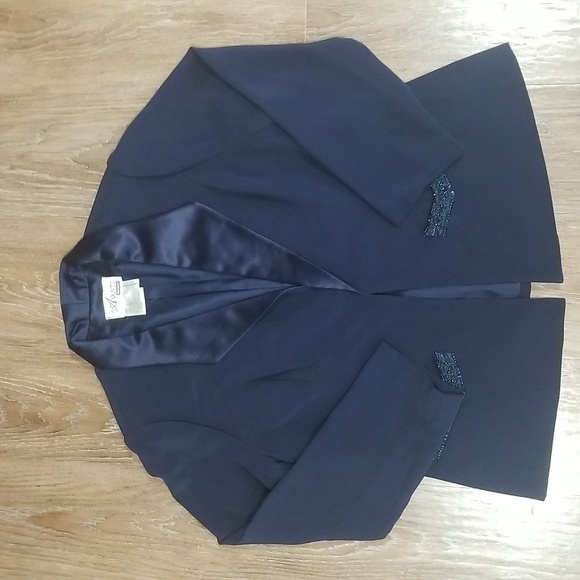 (M) Avanti Designs Beaded Formal Evening Office Workwear Business Professional - Picture 1 of 9